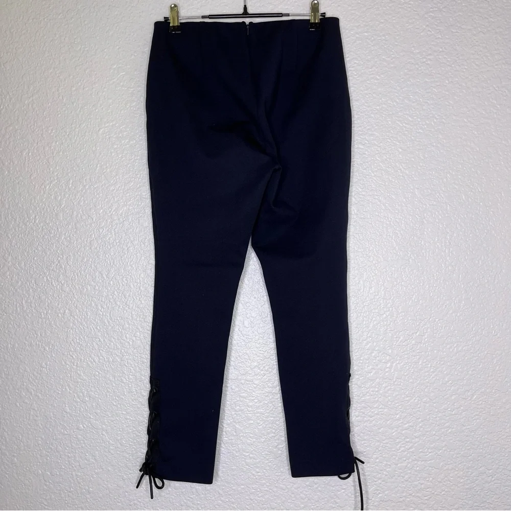 Rag‎ & Bone Simone Lace Up Dress Pants in Navy Size 4